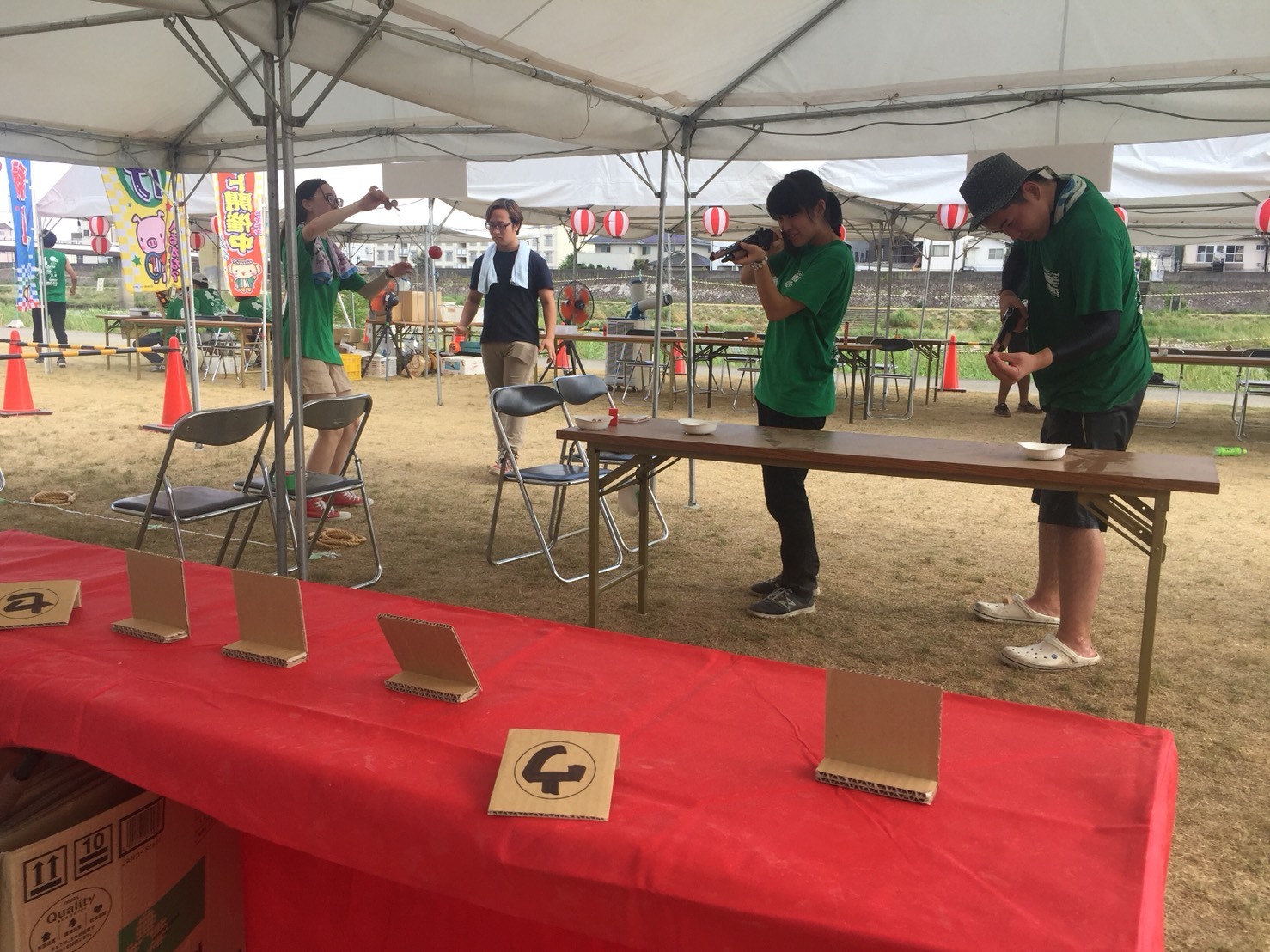 縁日ブースやってます!